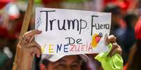 Protesto contra Trump na Venezuela  Foto: ANSA / Ansa - Brasil