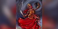 Quem é Iansã, divindade de matriz africana alvo de caso de intolerância religiosa em escola de SP  Foto: Reprodução/Tenda de Umbanda Nossa Senhora das Graças