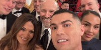 Cristiano Ronaldo tira selfie com Musk em evento na Casa Branca  Foto: Reprodução/X @davidsacks