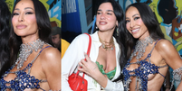 Pode acreditar: não é IA! Dua Lipa e Sabrina Sato brilham juntas em ensaio da Vila Isabel; veja fotos.  Foto: Brazilnews, Daniel Pinheiro / Purepeople