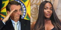 Bolsonarista de carteirinha, Jojo Todynho recebe convite para ser deputada no partido do ex-presidente e surpreende com resposta.  Foto: Divulga&ccedil;&atilde;o, Ag&ecirc;ncia Brasil | Reprodu&ccedil;&atilde;o, Instagram / Purepeople