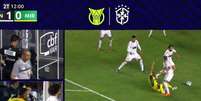 CBF divulga áudio do VAR do pênalti de Neymar em Reinaldo –  Foto: Reprodução / Jogada10