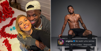 Vini Jr posou sem camisa nas redes sociais e Viriginia reagiu  Foto: Reprodução/Instagram/vinijr