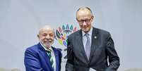 Após polêmica, Lula se reúne com o chanceler da Alemanha, Friedrich Merz  Foto: Divulgação/Ricardo Stuckert / PR