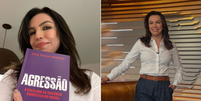 Ana Paula Araújo se divide entre autora e jornalista, no 'Bom Dia Brasil'  Foto: Reprodução/Instagram @appaaraujo