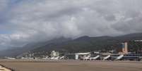 O Aeroporto Internacional Símon Bolivar, de Caracas, na Venezuela  Foto: NurPhoto / GettyImages
