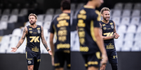 Neymar treina e diz estar preparado para enfrentar o Sport: 'Pronto para amanhã'   Foto: Raul Baretta/Santos