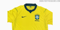 Site vaza possível uniforme principal da Seleção para a Copa do Mundo de 2026  Foto: Reprodução/Footy Headlines