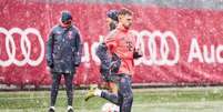  Foto: Divulgação - Legenda: Jogadores do Bayern de Munique durante treinamento da equipe / Jogada10