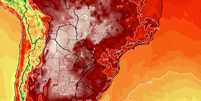 Onda de calor faz Argentina chegar a 43 graus e ter&aacute; reflexo no Brasil  Foto: Reprodu&ccedil;&atilde;o/MetSul
