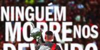 Imagem do Flamengo ironizando Andreas Pereira  Foto: Divulgação X/@Flamengo / Estadão