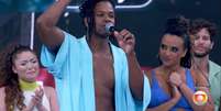 David Junior na Dança dos Famosos, do Domingão (Reprodução/TV Globo)  Foto: Contigo