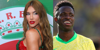 Virgínia vai ser 'afastada' da Grande Rio por causa de Vini Jr.? Após rumores, assessorias da influencer e da escola se manifestam. Foto: Brazilnews, Victor Chapetta/Getty Images / Purepeople