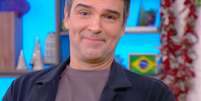 Tadeu, apresentador do BBB  Foto: Reprodução | Globoplay