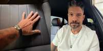 Phelipe Siani tem celular roubado após ‘explodirem vidro’ de seu carro em SP
  Foto: 