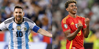 Messi e Lamine Yamal serão uma das grandes atrações da Copa do Mundo  Foto: AFP/ Reprodução 