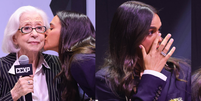 &lsquo;Uma comunh&atilde;o inesperada&rsquo;: as palavras de Fernanda Montenegro que surpreenderam e fizeram Bruna Marquezine chorar na CCXP25.  Foto: Brazilnews / Purepeople