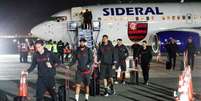 Flamengo priorizou o conforto da delegação para a viagem para o Intercontinental –  Foto: Adriano Fontes/Flamengo / Jogada10