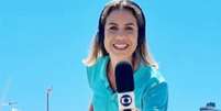 A repórter Giana Mattiazi, um dos rostos mais conhecidos da Globo na Bahia, foi demitida após uma década  Foto: Reprodução