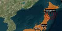 Terremoto de magnitude 7,6 atinge o Jap&atilde;o  Foto: Reprodu&ccedil;&atilde;o/CNN / Contigo