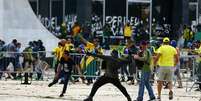 Ataque à Praça dos Três Poderes, 8 de janeiro de 2023  Foto: Marcelo Camargo/Agência Brasil / Estadão