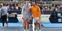 Alcaraz e João Fonseca no Miami Invitation Foto: ( Getty Images) / Sportbuzz