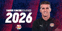 Red Bull Bragantino prorroga contrato de Vagner Mancini. Foto: Divulga&ccedil;&atilde;o/Red Bull Bragantino / Esporte News Mundo