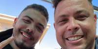 Ronaldo Fenômeno e o filho, Ronald  Foto: Reprodução/Redes sociais / Contigo
