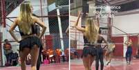 Bruna Griphao tomou broncas durante ensaio do Salgueiro  Foto: Reprodução/Instagram