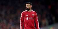 Salah volta a jogar como titular do Liverpool Foto: &nbsp; Carl Recine/Getty Images / Jogada10