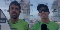 Michel Roque e Israel Junior est&atilde;o classificados para as quartas de final da etapa da WSL na Praia do Futuro; ao Terra, eles falaram sobre as dificuldades que sofreram no in&iacute;cio da carreira  Foto: Gabriel Gatto/Terra