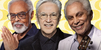 Gilberto Gil, Caetano Veloso e Paulinho da Viola estarão em protesto no Rio de Janeiro neste domingo, 14  Foto: Reprodução/Instagram