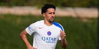 Marquinhos em treino do PSG para a final da Copa Intercontinental contra o Flamengo.  Foto: Instagram/@psg / Estad&atilde;o