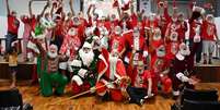 A Escola de Papai Noel do Brasil forma atores para dar vida ao 'bom velhinho' Foto: Divulga&ccedil;&atilde;o