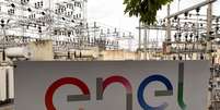 Logo da Enel em uma subesta&ccedil;&atilde;o em S&atilde;o Paulo, Brasil26 de mar&ccedil;o de 2025REUTERS/Amanda Perobelli Foto: Reuters