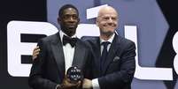 Ousman&eacute; Demb&eacute;l&eacute; foi eleito o melhor jogador do mundo em 2025  Foto: Getty Images