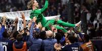 Safonov foi o herói do PSG em conquista  Foto: Mohamed Farag / FIFA/FIFA via Getty Images