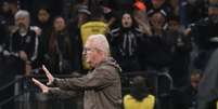 Dorival J&uacute;nior, treinador do Corinthians, durante duelo com o Vasco.  Foto: Werther Santana/Estad&atilde;o / Estad&atilde;o