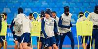 Atividade de prepara&ccedil;&atilde;o da Inter em Riad, na Ar&aacute;bia Saudita - Foto: Divulga&ccedil;&atilde;o/Inter de Milao / Jogada10