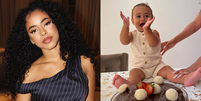 Lorena Maria comemora mesversário do filho, Rás  Foto: Reprodução/Instagram