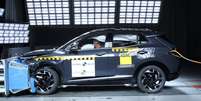 Kia Sportage no crash test do Latin NCAP  Foto: Latin NCAP/Divulgação