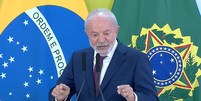 Lula (PT) foi questionado sobre a repercuss&atilde;o da nova fase da Opera&ccedil;&atilde;o Sem Desconto, que apura fraudes no INSS, nesta quinta-feira, 18   Foto: Reprodu&ccedil;&atilde;o/YouTube/GovBR
