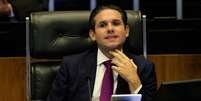 Hugo Motta, presidente da C&acirc;mara dos Deputados, diz querer debater a escala 6x1 com equil&iacute;brio e 'sem ideologia'  Foto: Wilton Junior/Estad&atilde;o / Estad&atilde;o