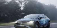 Mercedes EQS el&eacute;trico roda 1.200 km na Europa sem recarga Foto: Mercedes-Benz / Guia do Carro