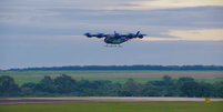 Carro voador fez o seu primeiro voo  Foto: Divulga&ccedil;&atilde;o/Eve