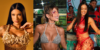 Rayane Figliuzzi, Hariany Almeida e Isabelle Nogueira n&atilde;o v&atilde;o mais desfilar no carnaval de 2026 Foto: Reprodu&ccedil;&atilde;o/Instagram