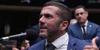 O deputado federal Carlos Jordy (PL-RJ), na C&acirc;mara  Foto: Bruno Spada/C&acirc;mara dos Deputados