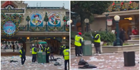V&iacute;deos mostram Disneyland Paris tomada por lixo em meio a greve de funcion&aacute;rios da limpeza Foto: Reprodu&ccedil;&atilde;o/X