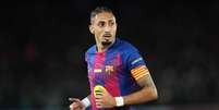 Raphinha (Barcelona) durante jogo contra o Osasuna, no dia 14.12.2025 Foto: PSA / Alamy