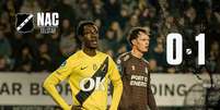 NAC &eacute; o lanterna do Campeonato Holand&ecirc;s - Twitter/NAC Breda Foto: Jogada10